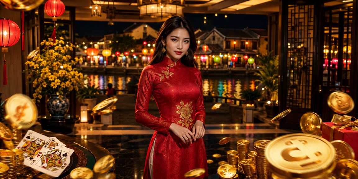 Khách chơi game bài truyền thống tại Hội An