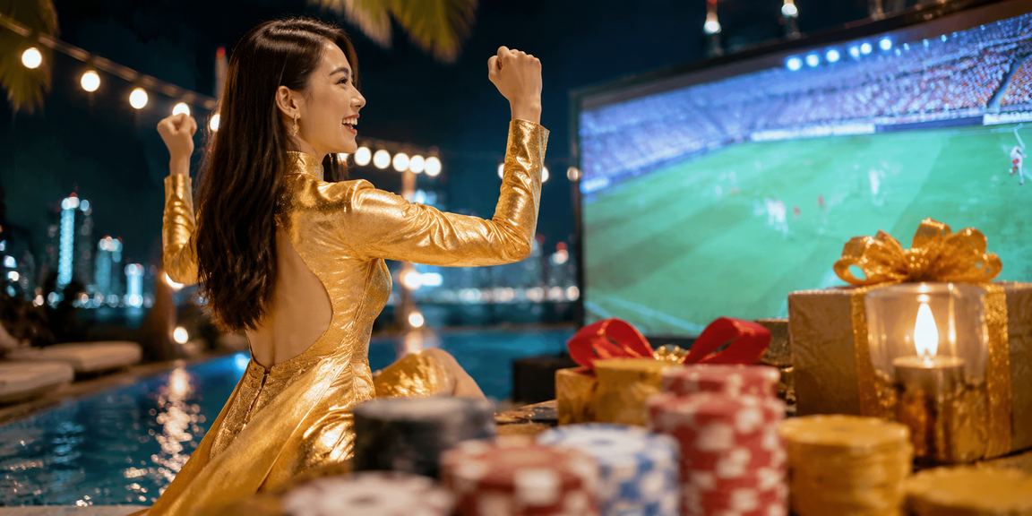 Người chơi cá cược bóng đá và esports tại Nha Trang trong trang phục áo dài truyền thống